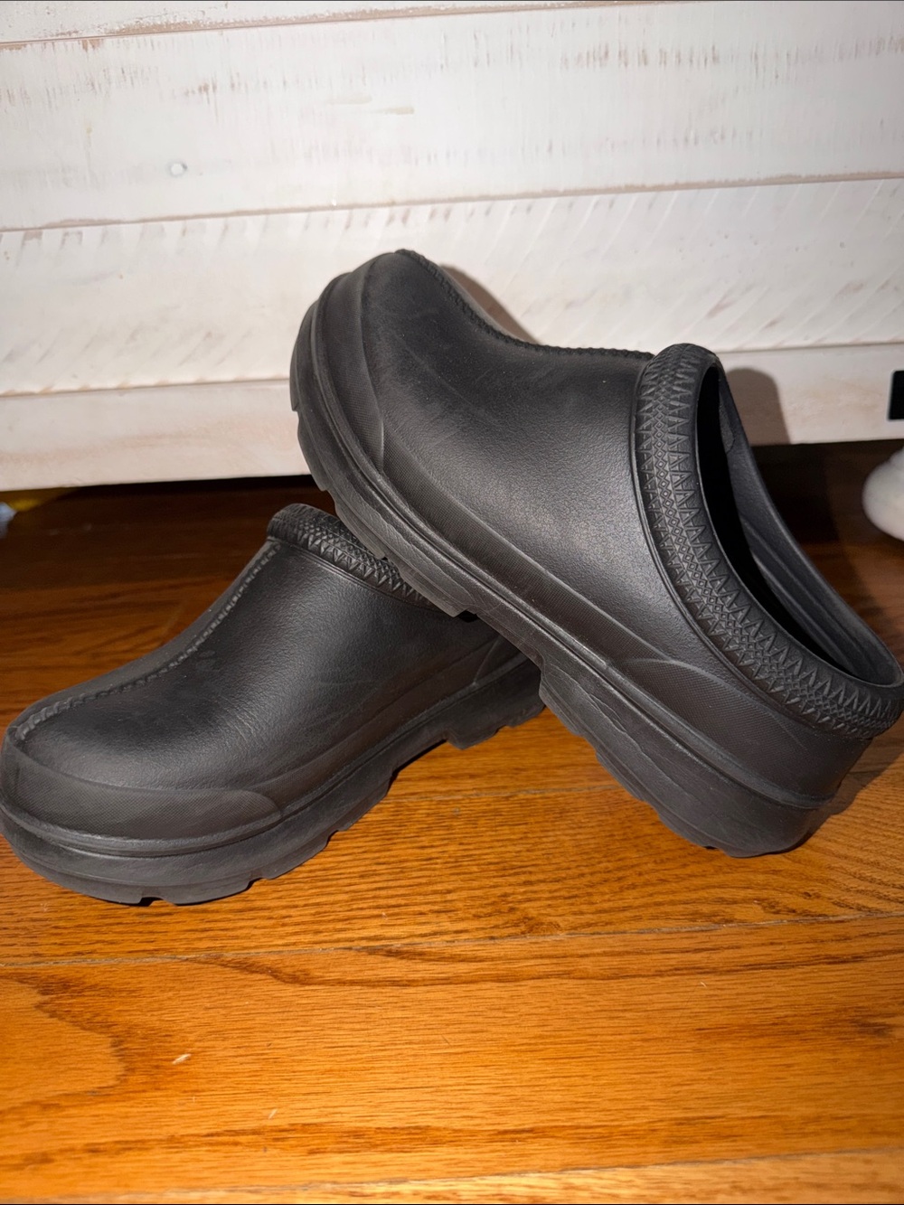 Men's UGG Black Slip-On Utility Clog